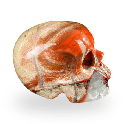 Red Jasper crystal skull 2.2" SKH20RJ07 photo 5