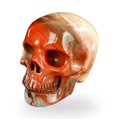 Red Jasper crystal skull 2.2" SKH20RJ07 photo 8