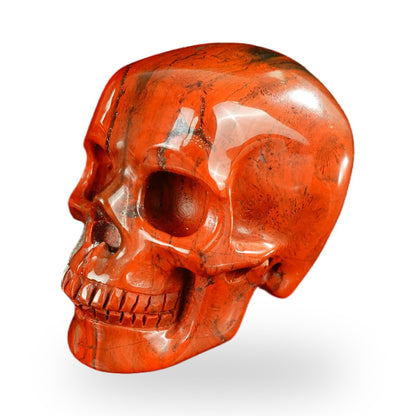 Red Jasper crystal skull 2.2" SKH20RJ08 photo 2