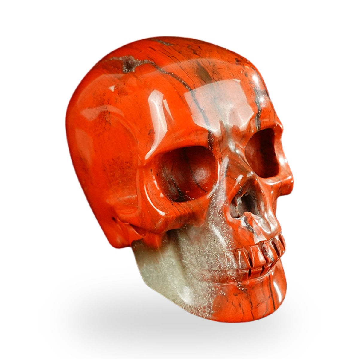 Red Jasper crystal skull 2.2" SKH20RJ08 photo 5