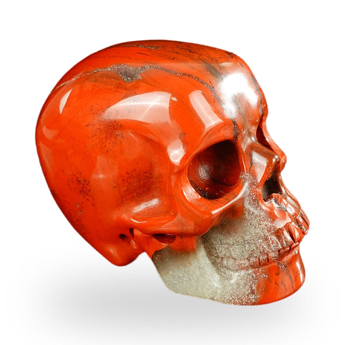 Red Jasper crystal skull 2.2" SKH20RJ08 photo 6