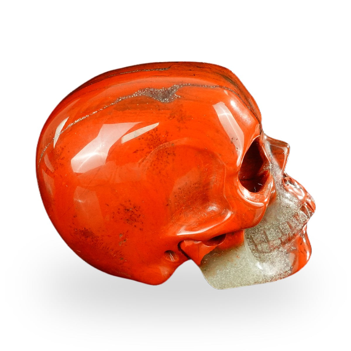 Red Jasper crystal skull 2.2" SKH20RJ08 photo 7