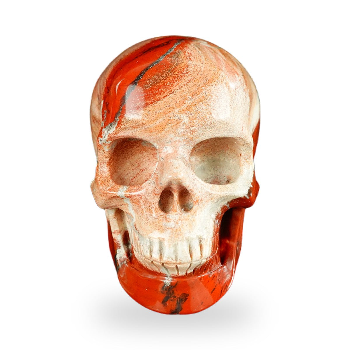 Red Jasper crystal skull 2.2" SKH20RJ09 photo 1