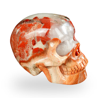 Red Jasper crystal skull 2.2" SKH20RJ11 photo 4