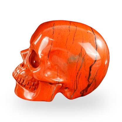 Red Jasper crystal skull 2.2" SKH20RJ12 photo 6