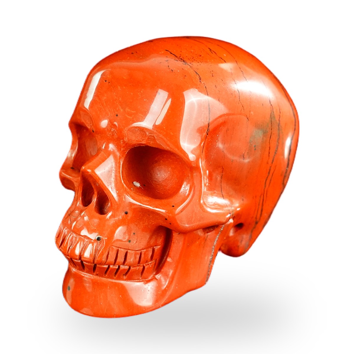 Red Jasper crystal skull 2.2" SKH20RJ12 photo 7