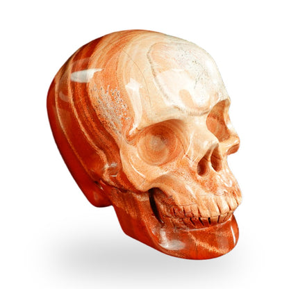 Red Jasper crystal skull 2.2" SKH20RJ13 photo 3