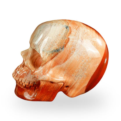 Red Jasper crystal skull 2.2" SKH20RJ13 photo 6