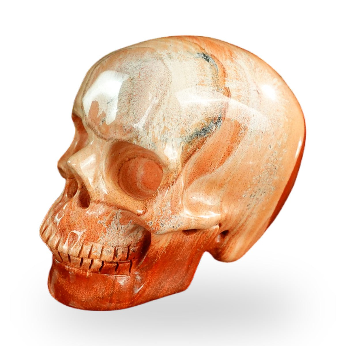 Red Jasper crystal skull 2.2" SKH20RJ13 photo 7