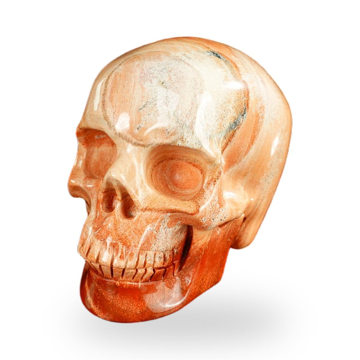 Red Jasper crystal skull 2.2" SKH20RJ13 photo 8