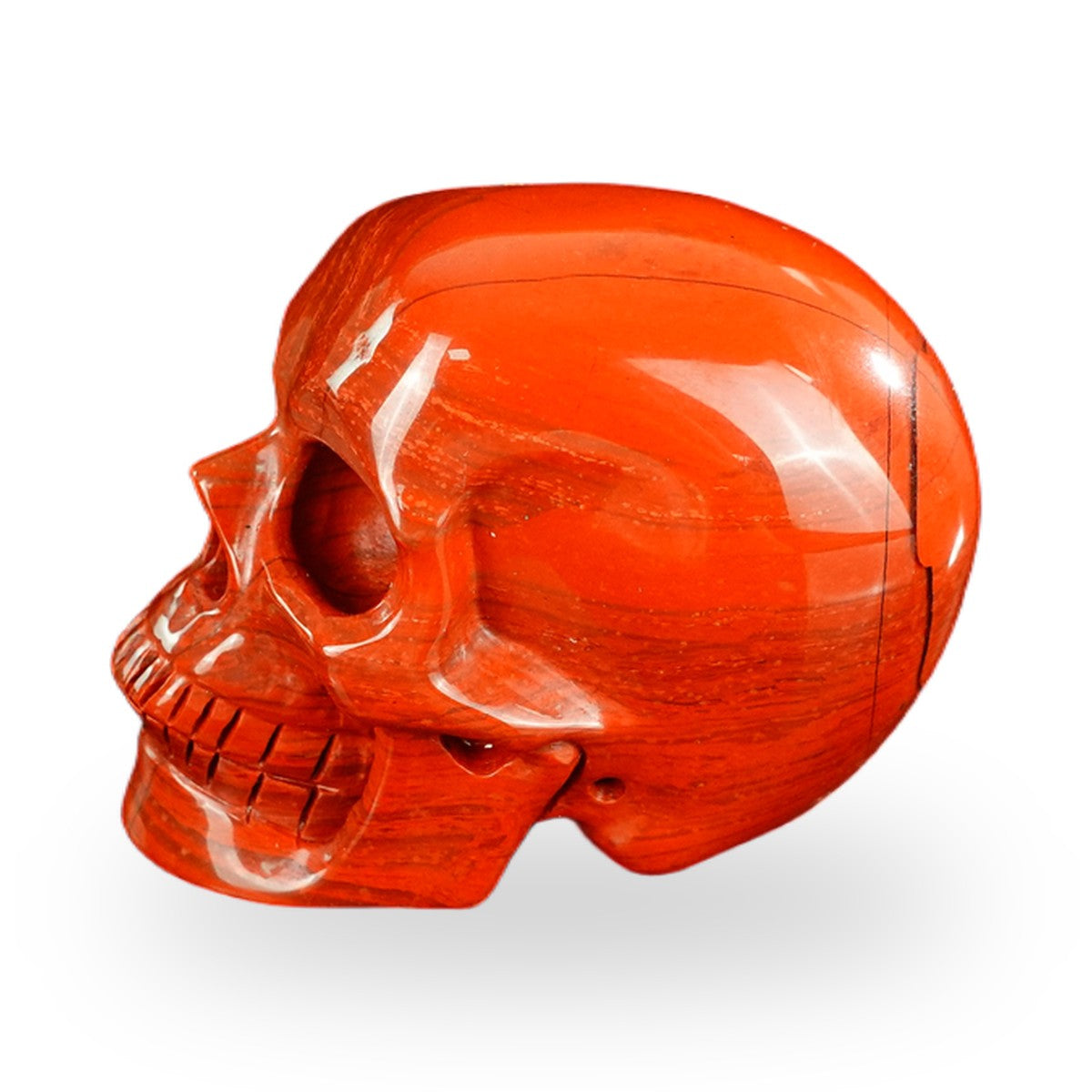 Red Jasper crystal skull 2.2" SKH20RJ14 photo 6