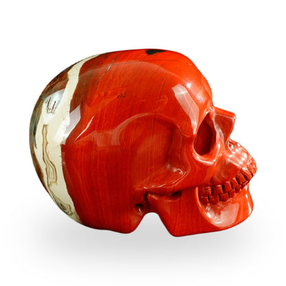 Red Jasper crystal skull 3" SKH30RJ01 view 6