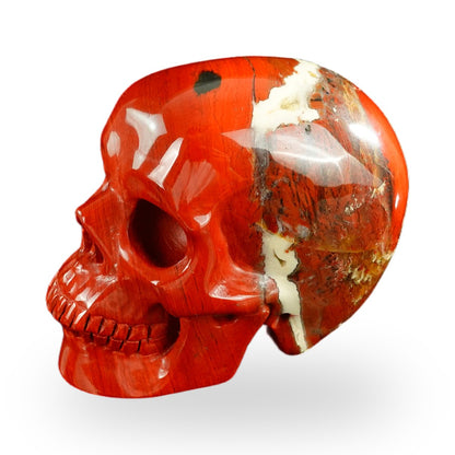 Red Jasper crystal skull 3" SKH30RJ01 view 8