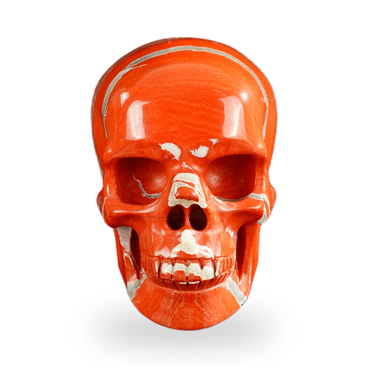 Red Jasper crystal skull 3" SKH30RJ02 photo 1