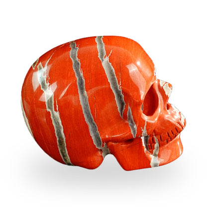 Red Jasper crystal skull 3" SKH30RJ02 photo 7