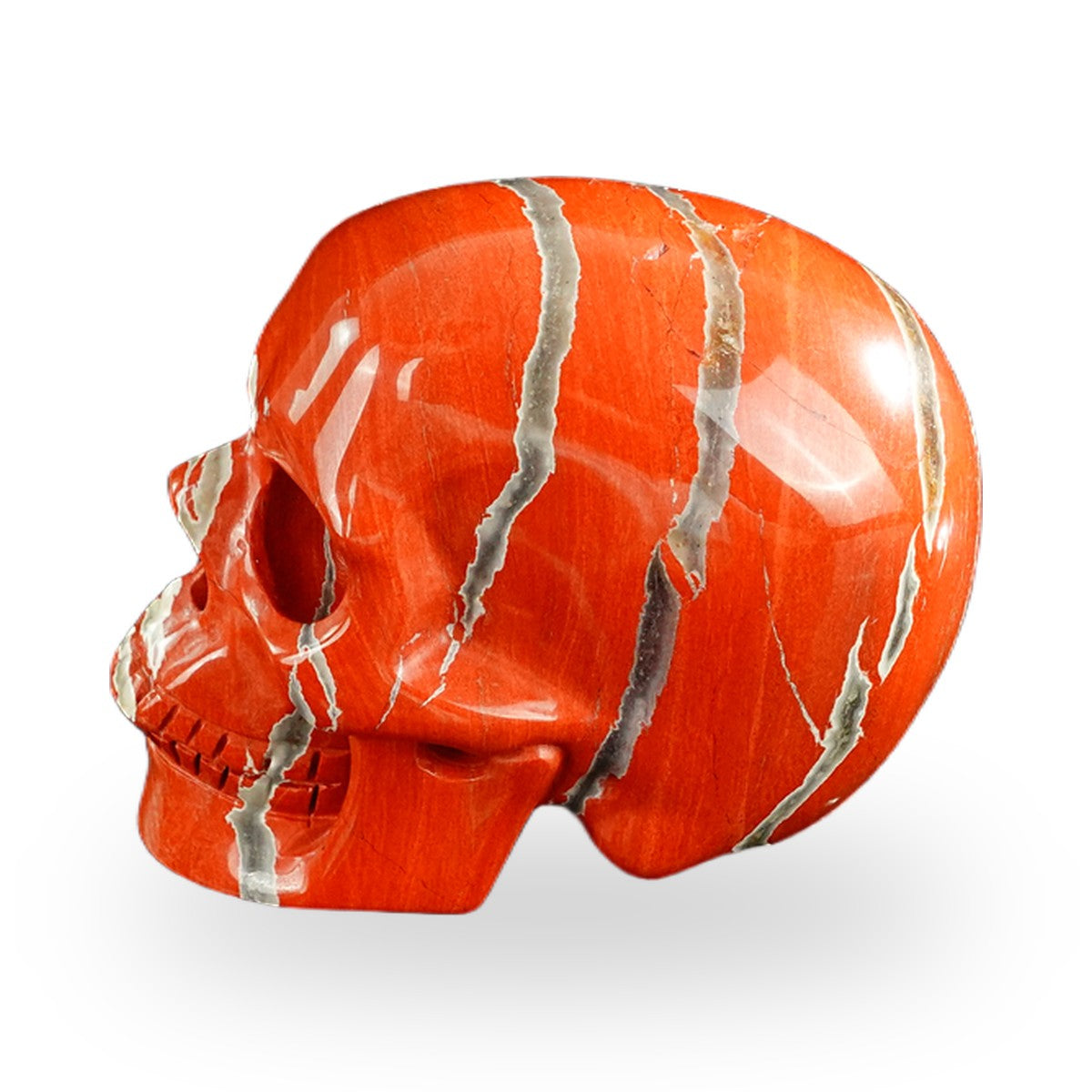 Red Jasper crystal skull 3" SKH30RJ02 photo 8
