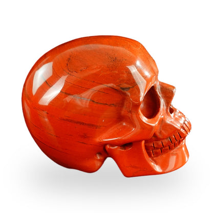 Red Jasper crystal skull 3" SKH30RJ04 photo 6