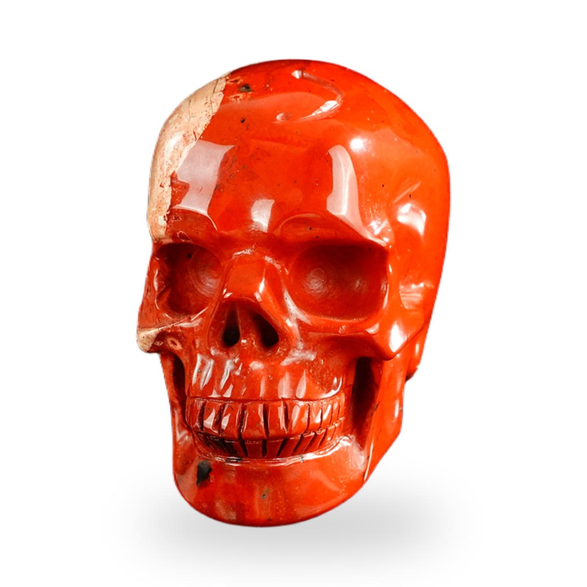 Red Jasper crystal skull 3" SKH30RJ05 photo 3