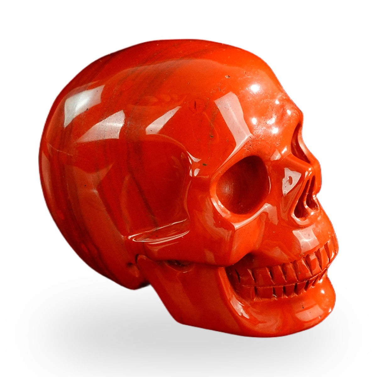 Red Jasper crystal skull 3" SKH30RJ06 photo 3