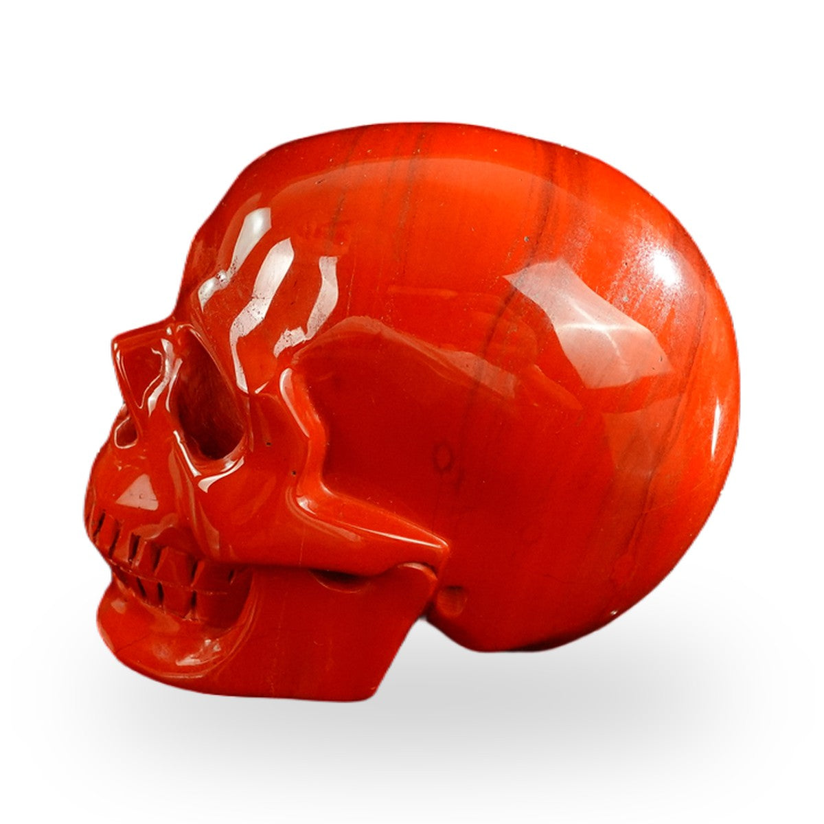 Red Jasper crystal skull 3" SKH30RJ06 photo 5