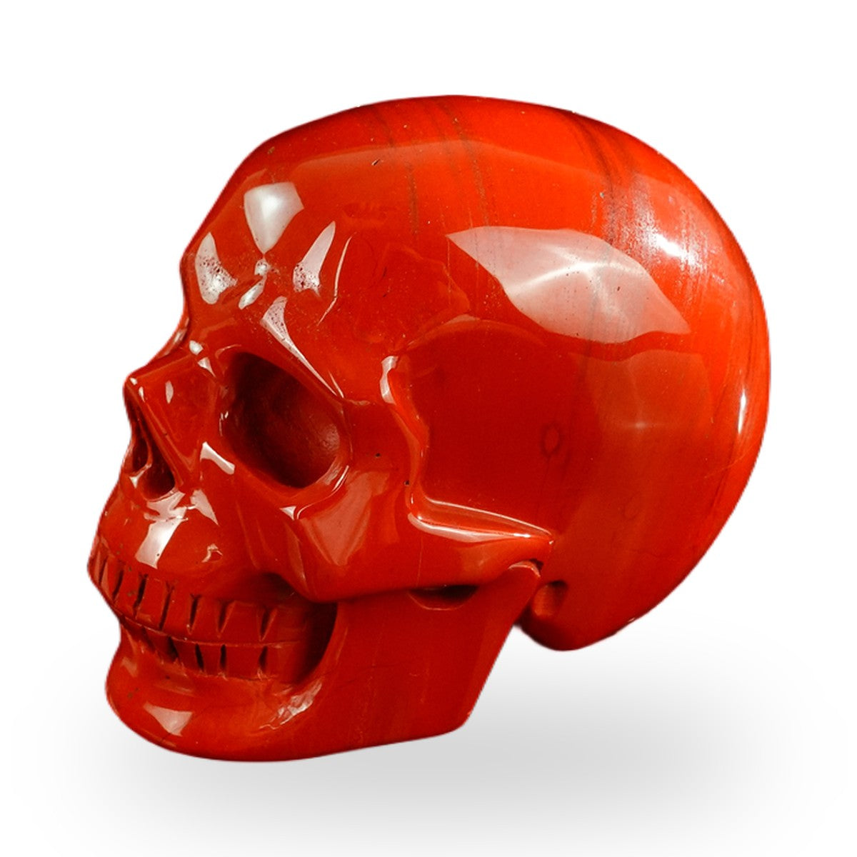 Red Jasper crystal skull 3" SKH30RJ06 photo 6