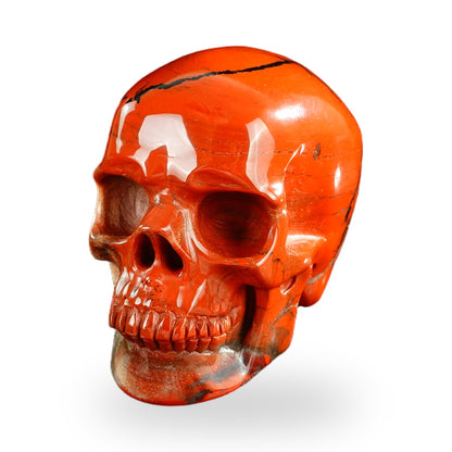 Red Jasper crystal skull 3" SKH30RJ07 photo 3