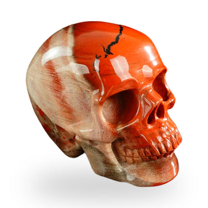 Red Jasper crystal skull 3" SKH30RJ07 photo 5
