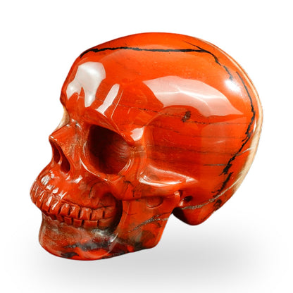 Red Jasper crystal skull 3" SKH30RJ07 photo 9