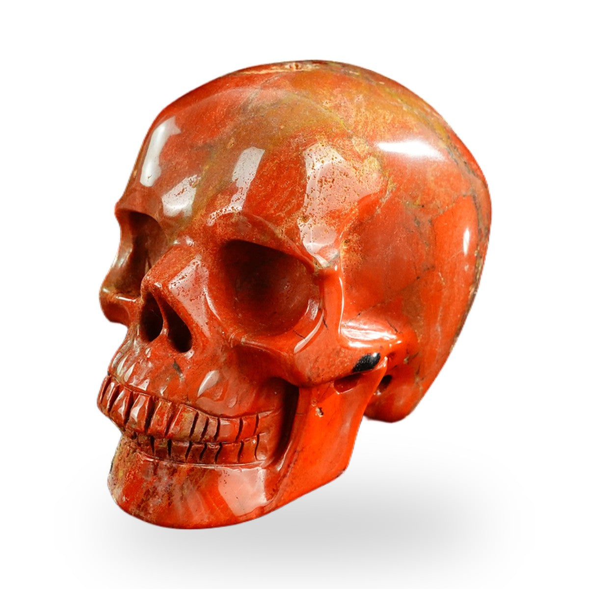 Red Jasper crystal skull 3" SKH30RJ08 photo 3