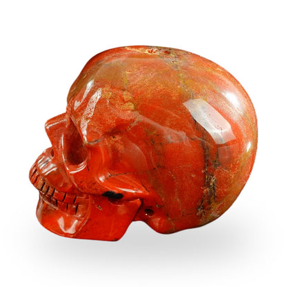 Red Jasper crystal skull 3" SKH30RJ08 photo 8