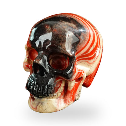 Red Jasper crystal skull 3" SKH30RJ09 photo 8