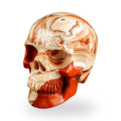 Red Jasper crystal skull 3" SKH30RJ10 photo 2