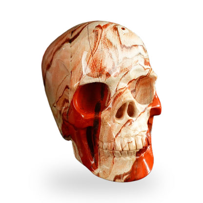 Red Jasper crystal skull 3" SKH30RJ10 photo 3