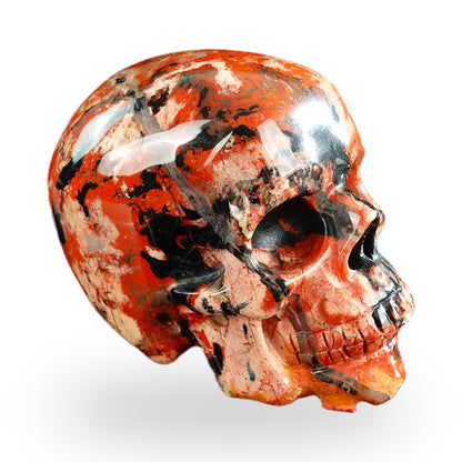 Red Jasper crystal skull 3" SKH30RJ11 photo 4