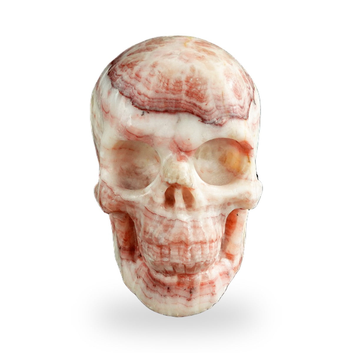 Rhodochrosite crystal skull 3" SKH30ZS02 photo 1