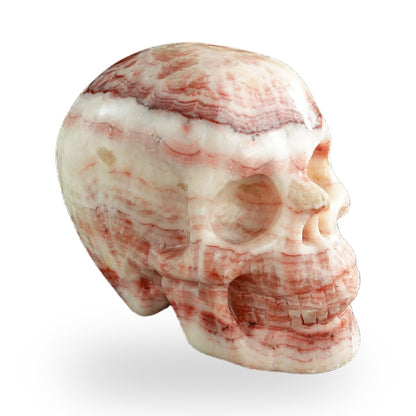 Rhodochrosite crystal skull 3" SKH30ZS02 photo 5