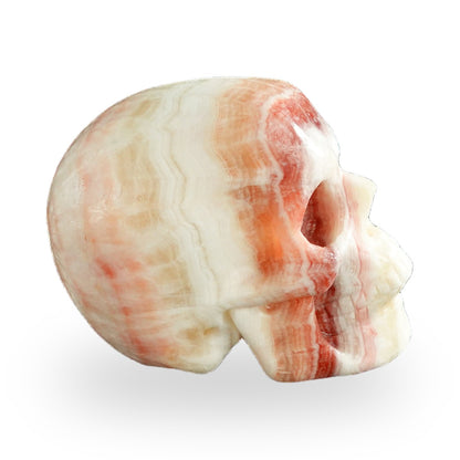 Rhodochrosite crystal skull 3" SKH30ZS03 photo 5