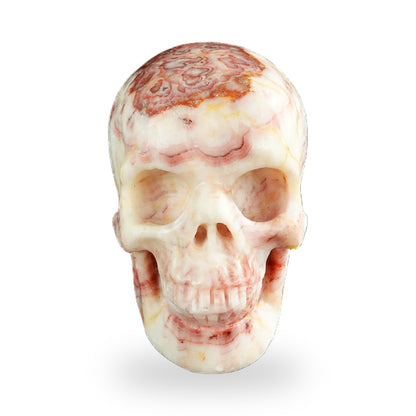 Rhodochrosite crystal skull 3" SKH30ZS04 photo 1