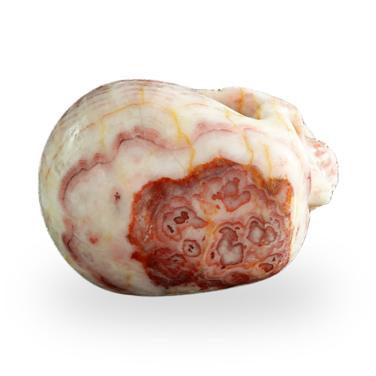 Rhodochrosite crystal skull 3" SKH30ZS04 photo 2