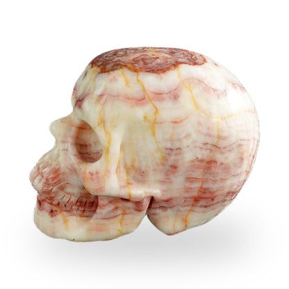 Rhodochrosite crystal skull 3" SKH30ZS04 photo 5