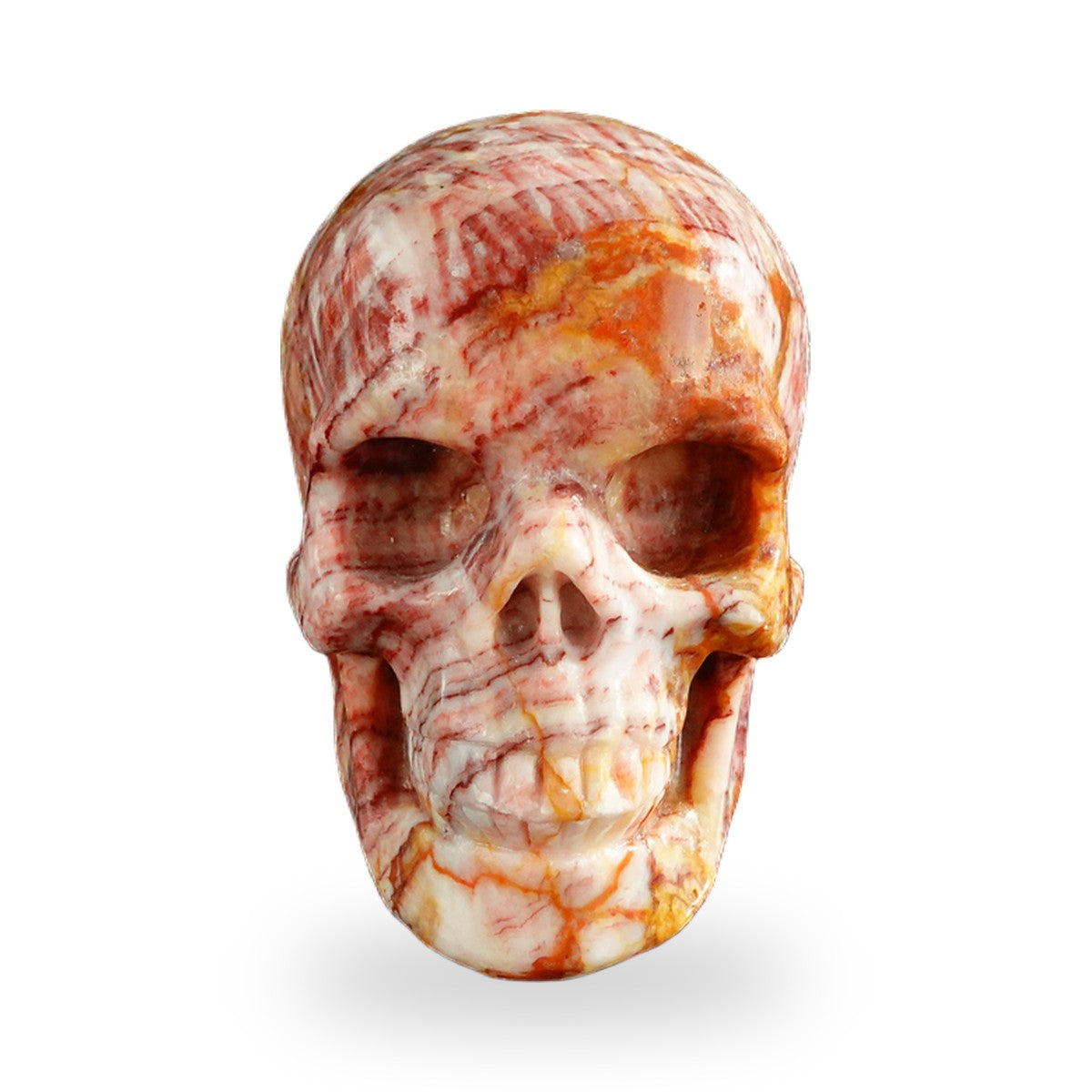 Rhodochrosite crystal skull 3" SKH30ZS05 photo 1