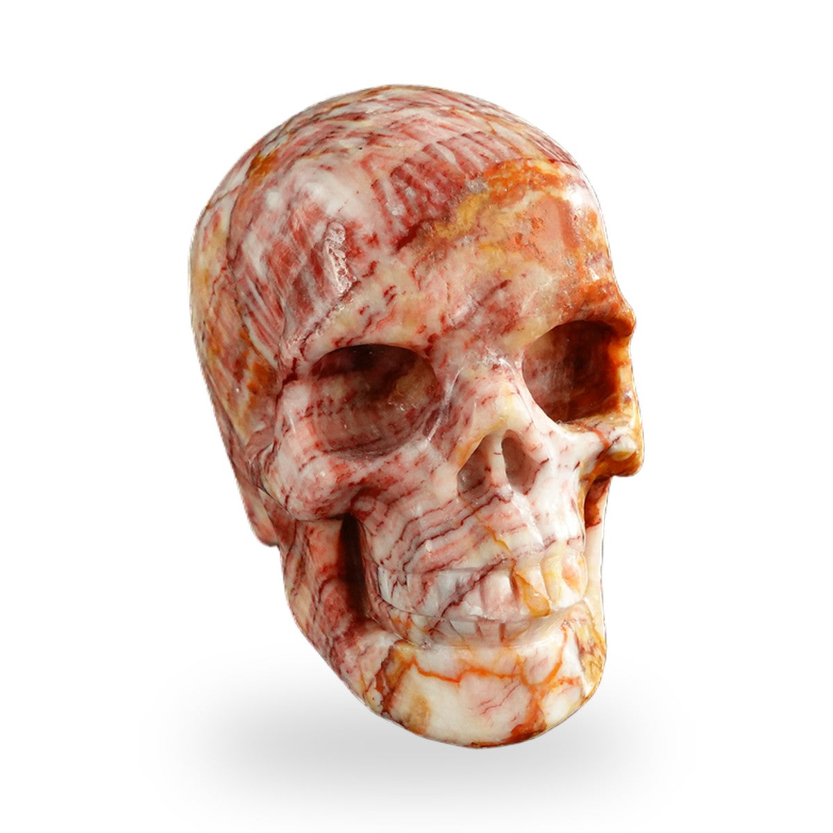 Rhodochrosite crystal skull 3" SKH30ZS05 photo 2