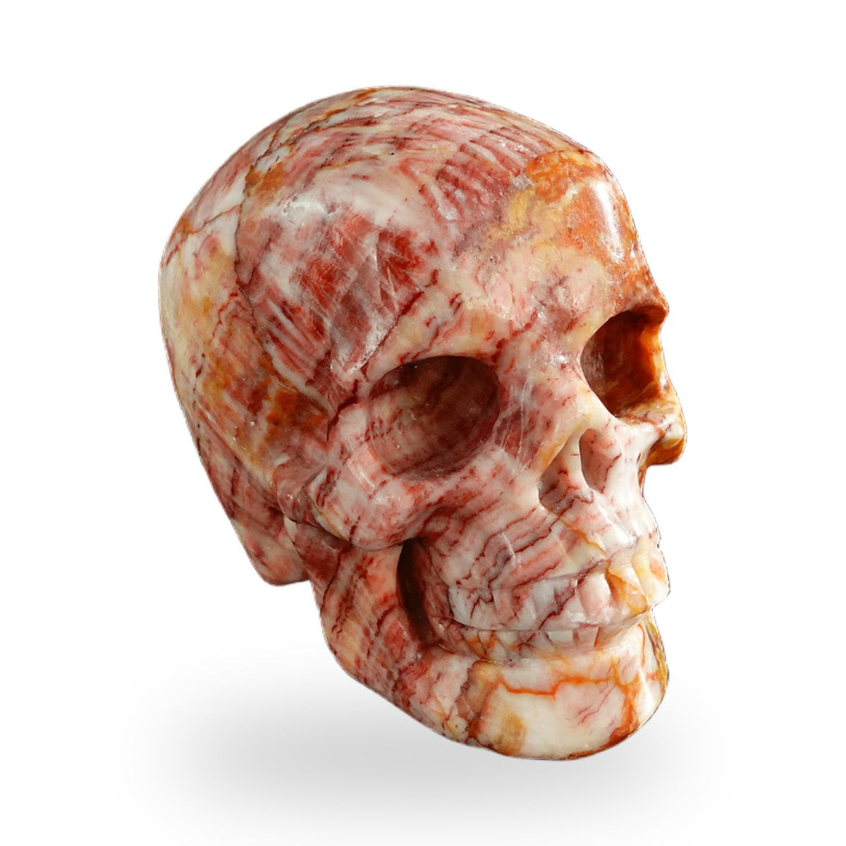 Rhodochrosite crystal skull 3" SKH30ZS05 photo 3
