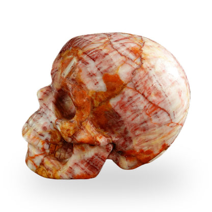 Rhodochrosite crystal skull 3" SKH30ZS05 photo 6