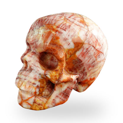 Rhodochrosite crystal skull 3" SKH30ZS05 photo 7