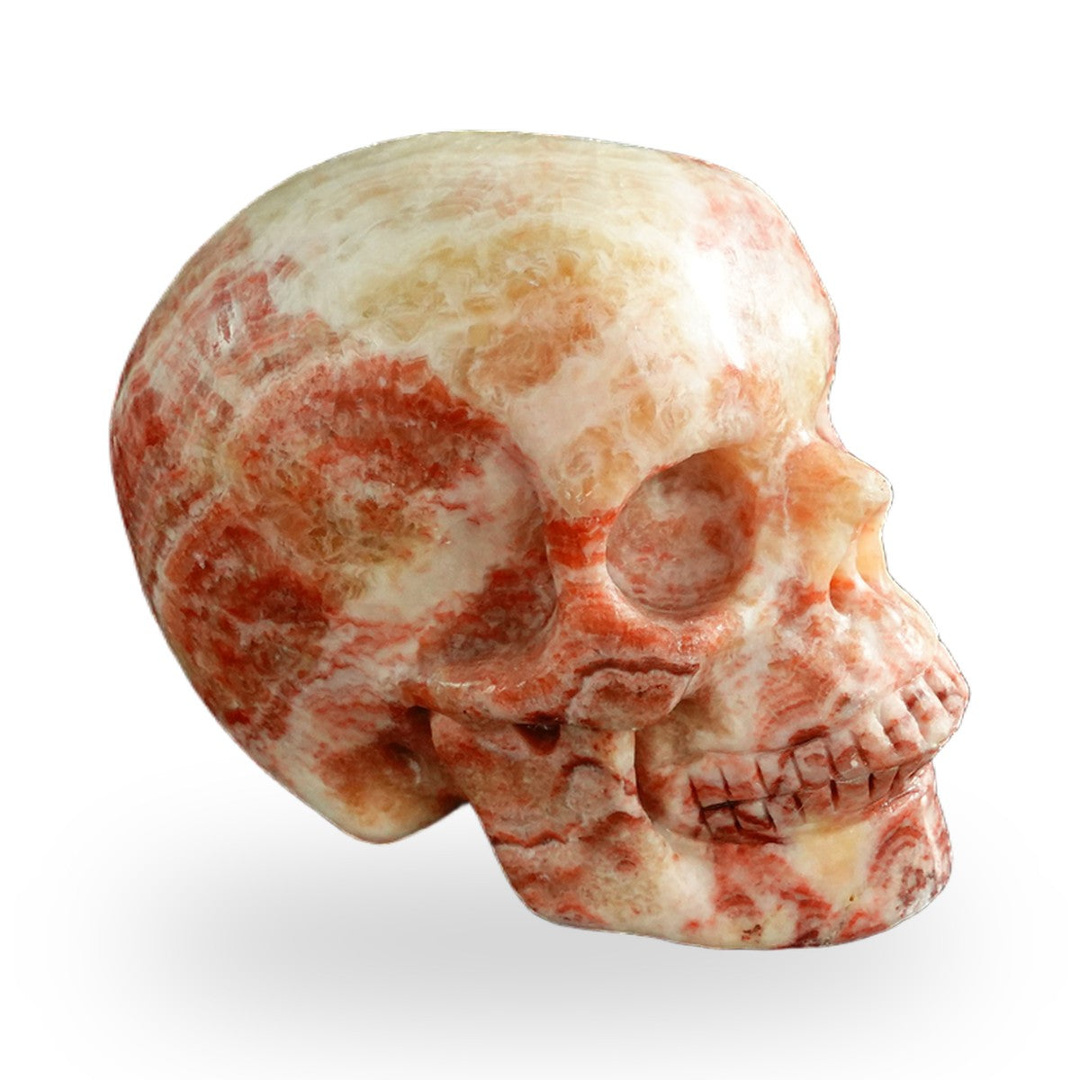 Rhodochrosite crystal skull 3" SKH30ZS06 photo 3
