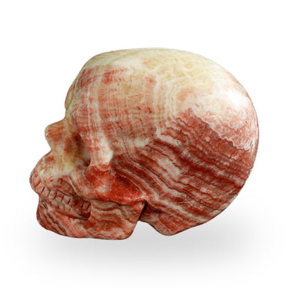 Rhodochrosite crystal skull 3" SKH30ZS06 photo 5