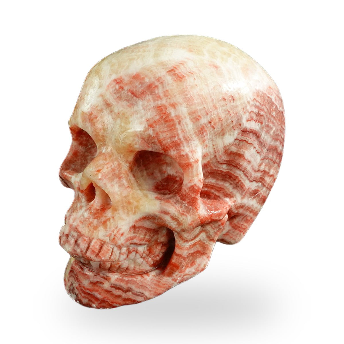 Rhodochrosite crystal skull 3" SKH30ZS06 photo 7
