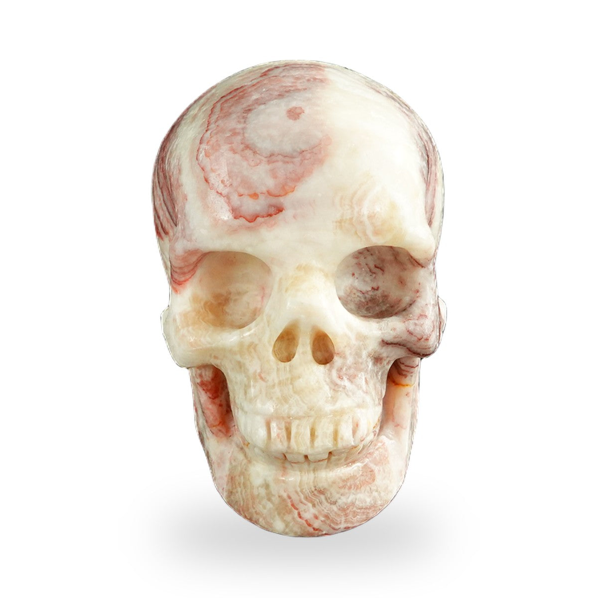 Rhodochrosite crystal skull 3" SKH30ZS07 photo 1