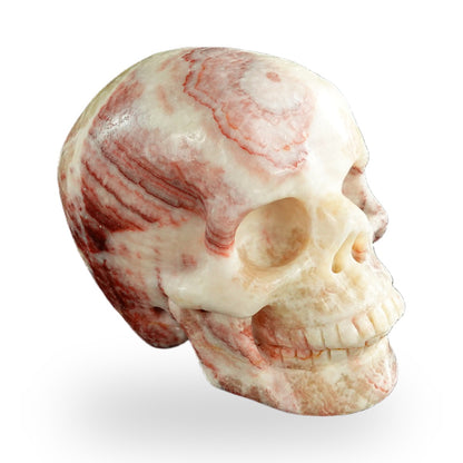 Rhodochrosite crystal skull 3" SKH30ZS07 photo 4